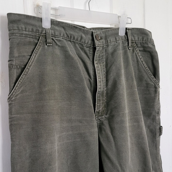 Carhartt Carpenter Work Duck Canvas Pants - Picture 2 of 12